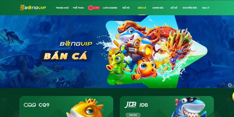 Bắn cá Bongvip – Game nổ hũ với tỷ lệ thắng cao nhất 2025