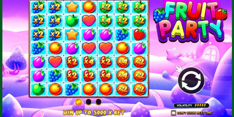 Fruit Party Đầy Màu Sắc Và Tiền Thưởng Tại Bongvip